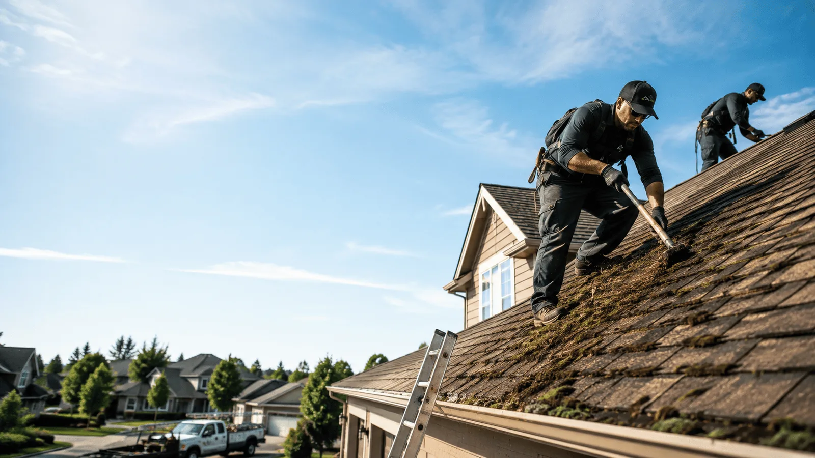 Roof Moss Removal in Rolesville, NC near me
